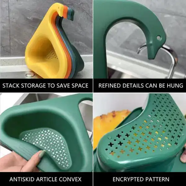 Unique design of the drain basket