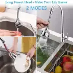 Pressure Boost 360° Rotate Kitchen Tap
