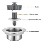 Newest Version - Upgraded Kitchen Sink Drainer