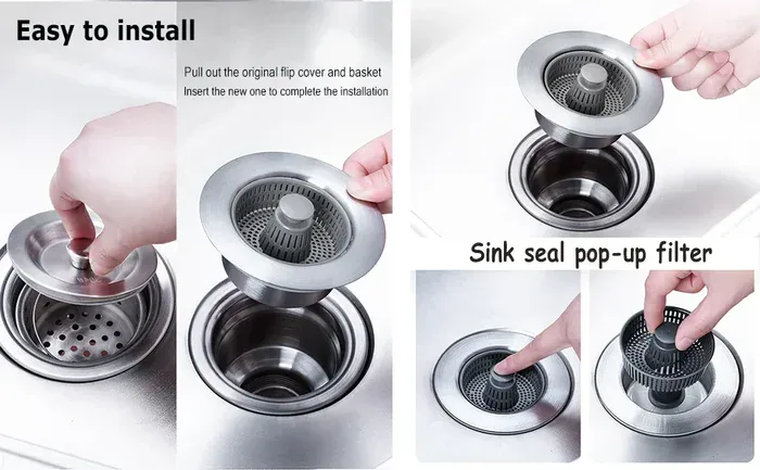 Easy to Use Kitchen Sink Drainer