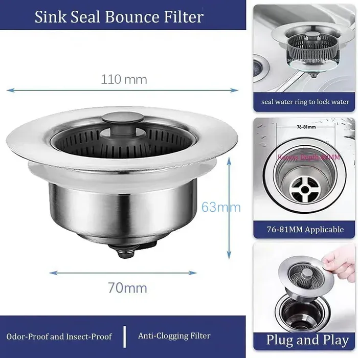 Kitchen Sink Drainer