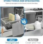Kitchen Sink Faucet Organizer