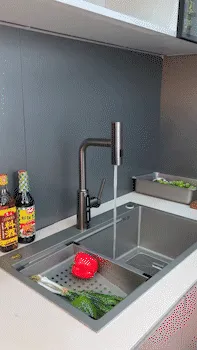 Kitchen Faucet in Action