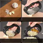 Durable Stainless Steel Garlic Mincer