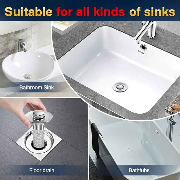 Universal Fit Sink Stopper