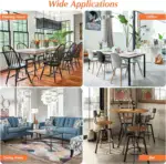 Transparent Chair Leg Floor Protector – Prevent Scratches & Reduce Noise on Wood & Tile Floors