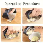 Durable Stainless Steel Garlic Mincer
