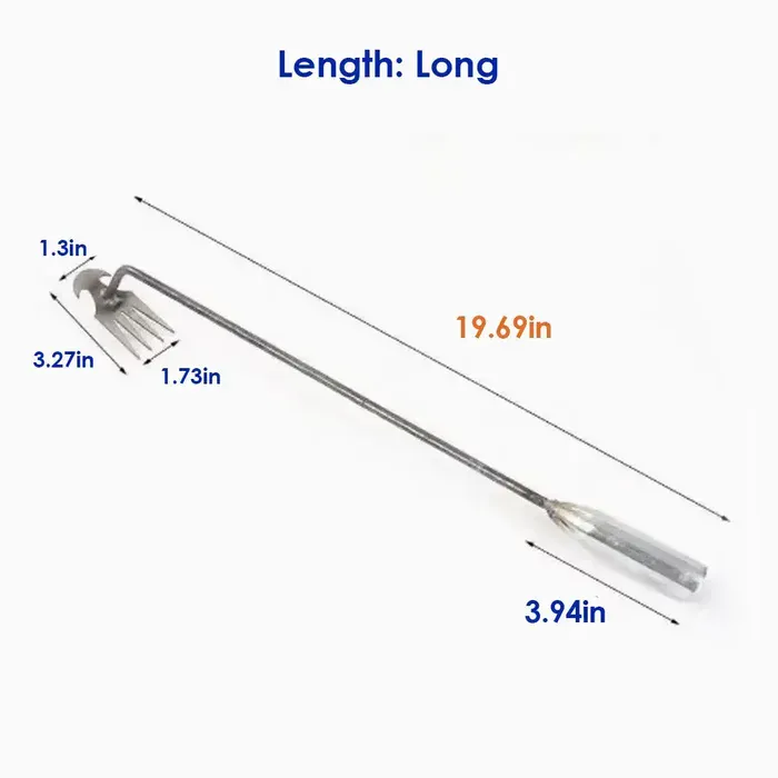 Long weeding tool