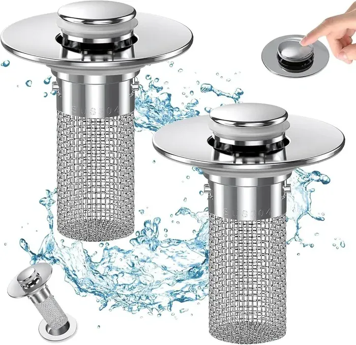2-in-1 Sink Stopper